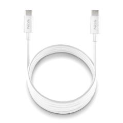 NGS CABLE CARGA RAPIDA USB-C A USB-C 1M BLANCO