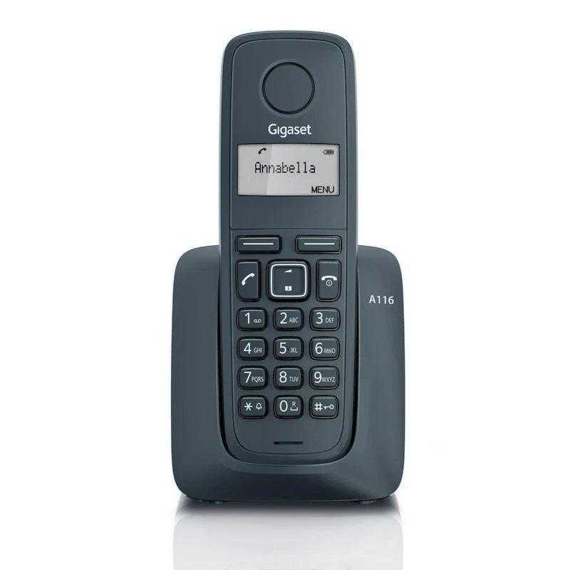 Gigaset A116 (NEO) Inalámbrico DECT Negro