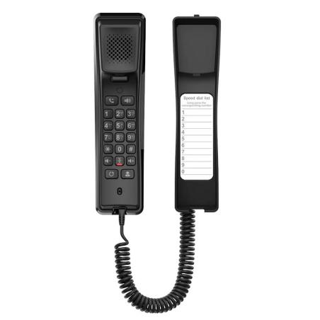 Fanvil H2U-B Teléfono IP Hotel, 2 Líneas SIP, PoE