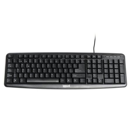 iggual Teclado USB estándar CK-BASIC-105T negro