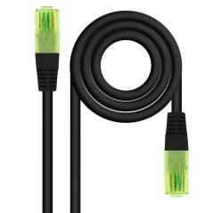 Nanocable Cable RJ45 Cat.6 UTP CCA 1 m.Negro