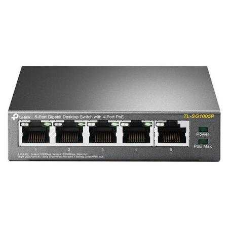 TP-LINK TL-SG1005P Switch 5xGB 4xPoE