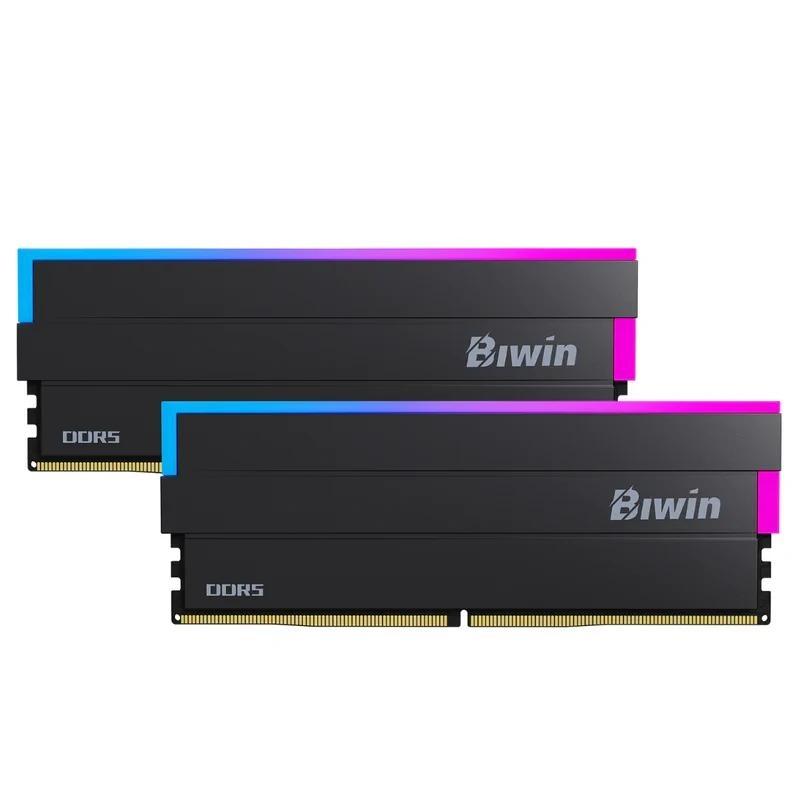 Biwin DW100 DDR5 6000 48GB CL28 (24*2) Black RGB Biwin DW100 DDR5 6000 48GB CL28 (24*2) Black RGB