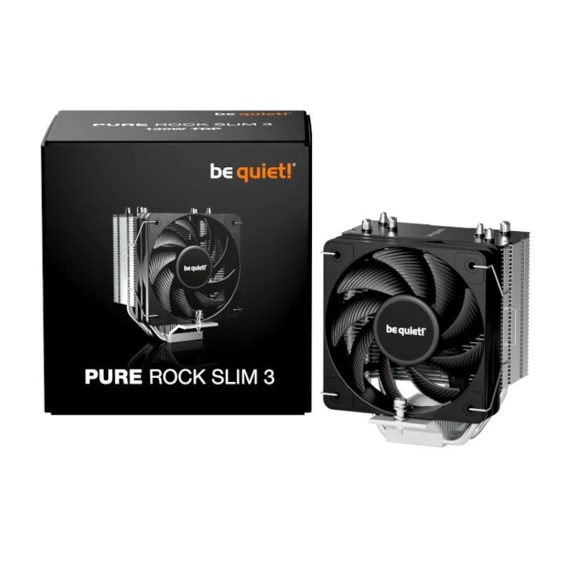 be quiet! Ventilador Pure Rock Slim 3 10 cm Plata be quiet! Ventilador Pure Rock Slim 3 10 cm Plata