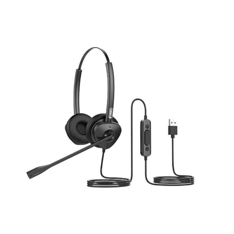 Fanvil HT302-U Auriculares Doble,Puerto USB, ENC