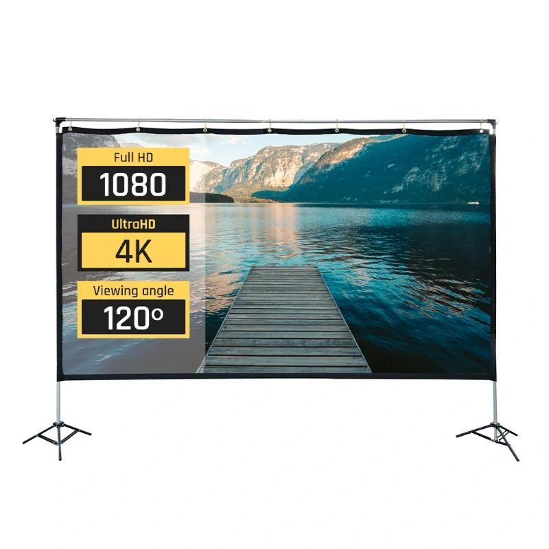 iggual Pantalla exterior portable 120" 265x149 cm iggual Pantalla exterior portable 120" 265x149 cm