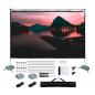 iggual Pantalla exterior portable 120" 265x149 cm iggual Pantalla exterior portable 120" 265x149 cm