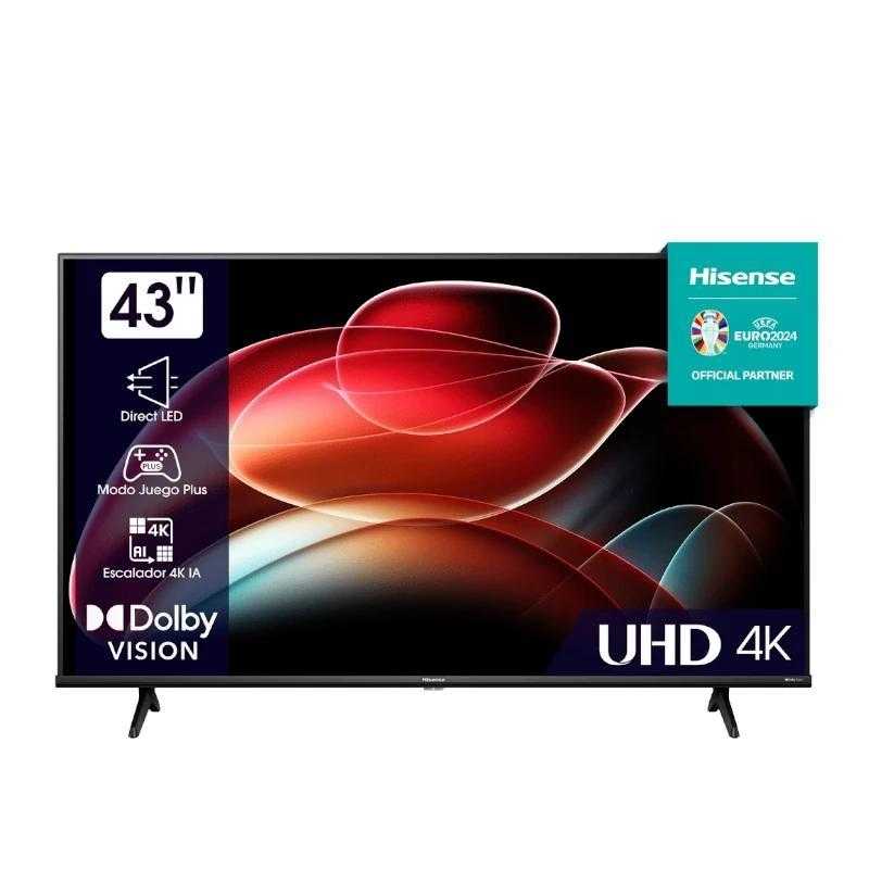 Hisense 43A6K TV 43" 4K STV 3xHDMI 2xUSB Bth Wf