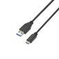 Nanocable Cable USB 3.1 Gen2 10Gbps3A USB-C/M-A/M