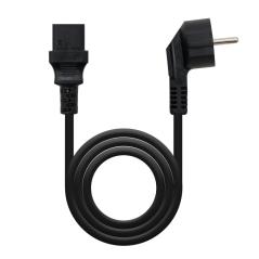 Nanocable Cable alim. CPU, CEE7/M-C13/H, negro, 5m