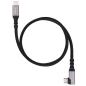 Nanocable Cable USB-C 3.2 GEN2 Acodado 100W 3 M Nanocable Cable USB-C 3.2 GEN2 Acodado 100W 3 M