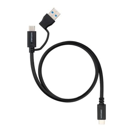 Nanocable Cable USB-C+USB-A/USB-C 3.2 GEN2 3 M