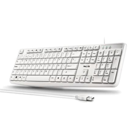 NGS Teclado USB-A 12 Teclas Multi Cable 1.5M