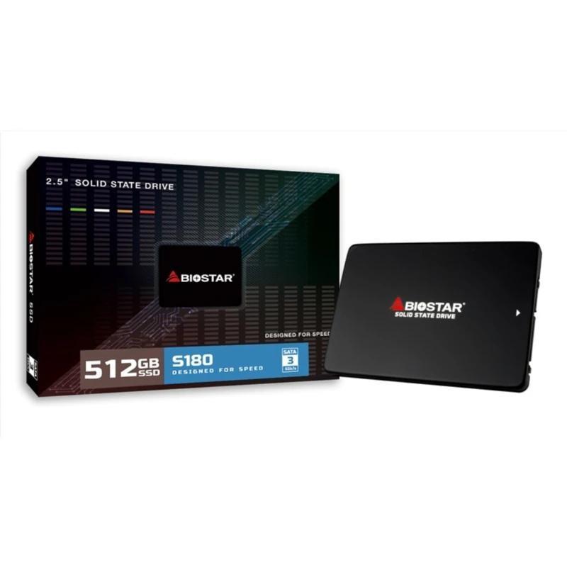 Biostar SSD S180 512Gb 2.5" SATA3 6Gb/s 512Mbs