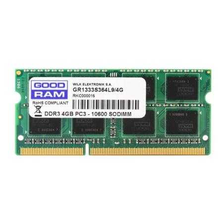 Goodram 4GB DDR3 1600MHz CL11 1,35V SR SODIMM