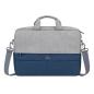 RIVACASE 7532 Grey/blue Prater Maletín 15,6" gris-