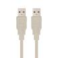 Nanocable Cable USB 2.0, Tipo A/M-A/M, 2.0 m