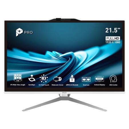 MSI Pro AP222T-641EU G7400 8GB 128 W11P 22" tac.B