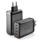 NGS CARGADOR ULTRARAPIDO240W 4 PUERTOS 3USB-C 1 US