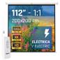 iggual Pantalla eléctrica 1:1 112" 200x200 cm iggual Pantalla eléctrica 1:1 112" 200x200 cm