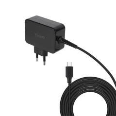 Tooq Cargador portátil GAN USB-C PD 45W Negro