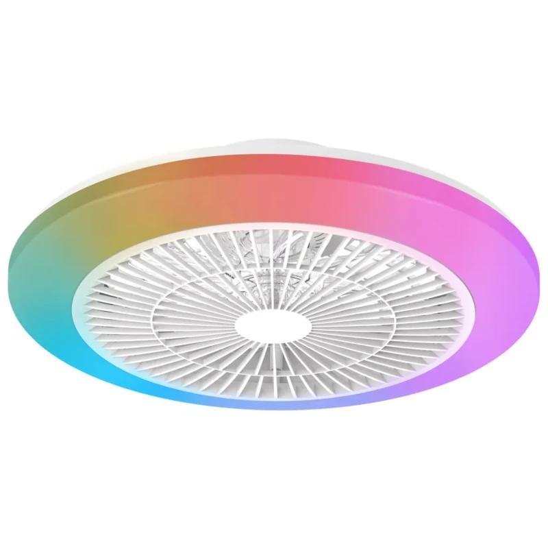 PHILIPS Ventilador techo Amilo LED RGB 20+40W blc