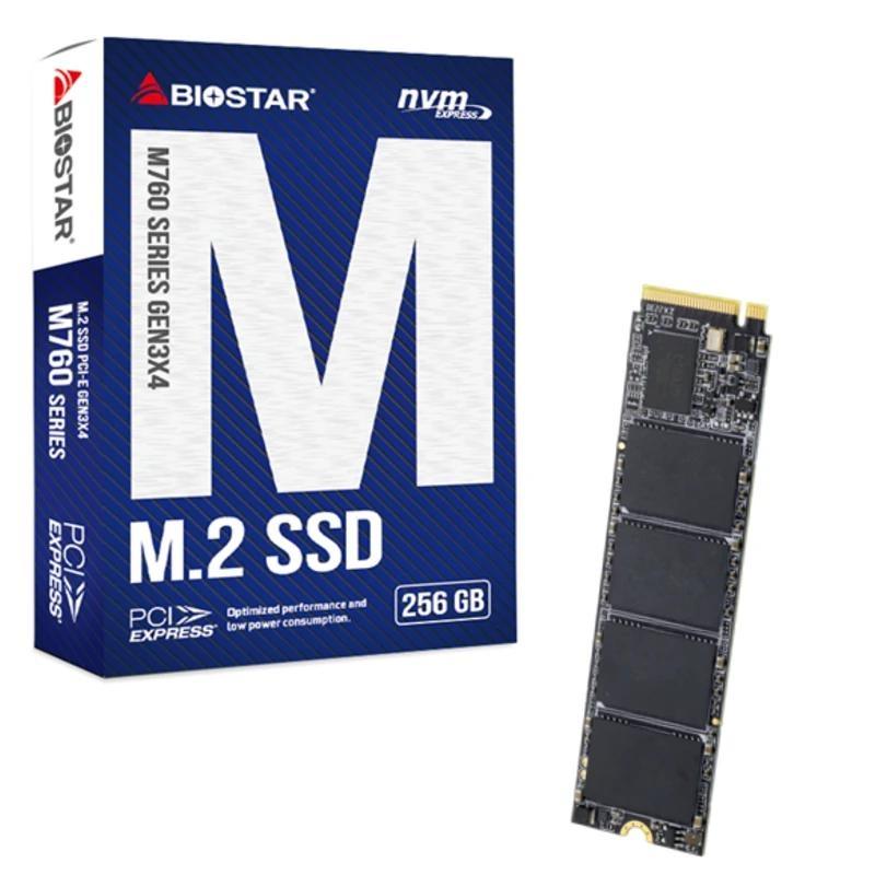 Biostar SSD M760 256Gb Pcie Gen3x4 NVMe 1.3 Biostar SSD M760 256Gb Pcie Gen3x4 NVMe 1.3