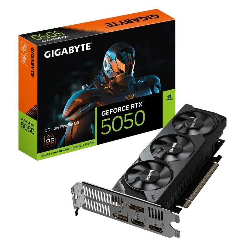 Gigabyte VGA NVIDIA RTX 5050 OC LP 8G DDR6 Gigabyte VGA NVIDIA RTX 5050 OC LP 8G DDR6