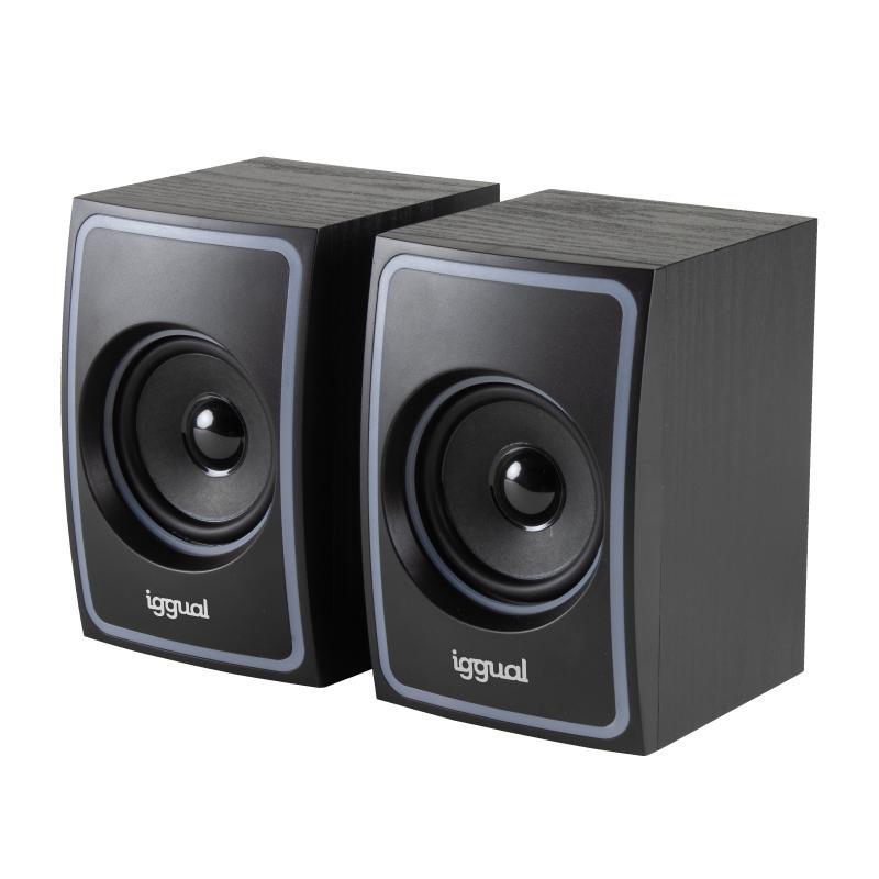 iggual Altavoces 2.0 10W mini-jack + USB Bluetooth iggual Altavoces 2.0 10W mini-jack + USB Bluetooth