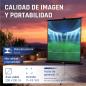 iggual Pantalla 112" 200x200 cm 1:1 trípode+bolsa