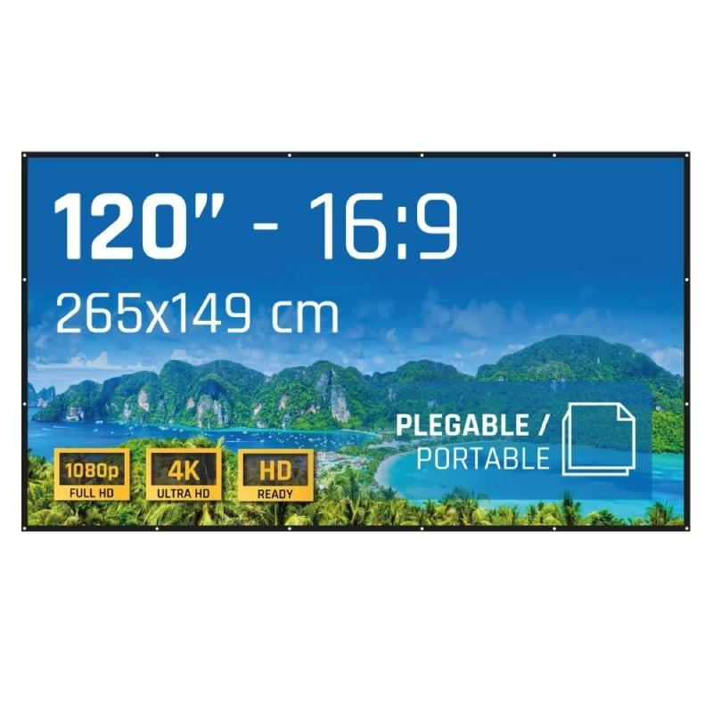 iggual Pantalla plegable ECO-COST 120" 16:9 iggual Pantalla plegable ECO-COST 120" 16:9