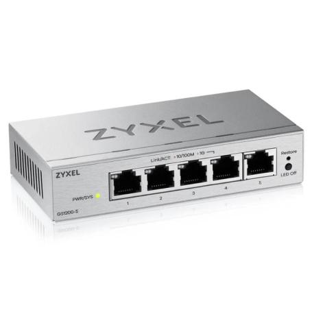 ZyXEL GS1200-5V3 Switch 5xGbE