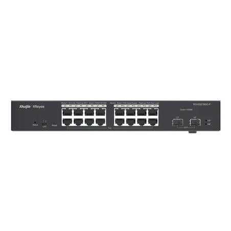 Ruijie Switch 16xGb RJ45 POE/POE+ 2 SFP Slots 240W