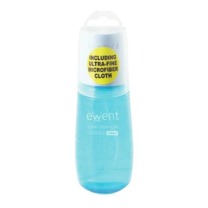 EWENT EW5671 SPRAY DE LIMPIEZA DE 200ml + gamuza