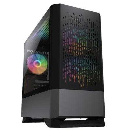 Cougar Caja Minitorre MG140 Air RGB Black Cristal