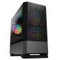 Cougar Caja Minitorre MG140 Air RGB Black Cristal