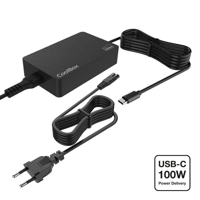 CoolBox Cargador Portátil GAN USB-C 100W CoolBox Cargador Portátil GAN USB-C 100W