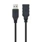 Nanocable Cable USB 3.0 Tipo A/M-A/H Negro 1.0 m