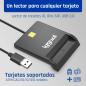 iggual Lector DNI SIP tarjetas ID USB 2.0 negro iggual Lector DNI SIP tarjetas ID USB 2.0 negro