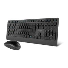 NOX LITE DUO Teclado+Ratón Inalámbrico Negro