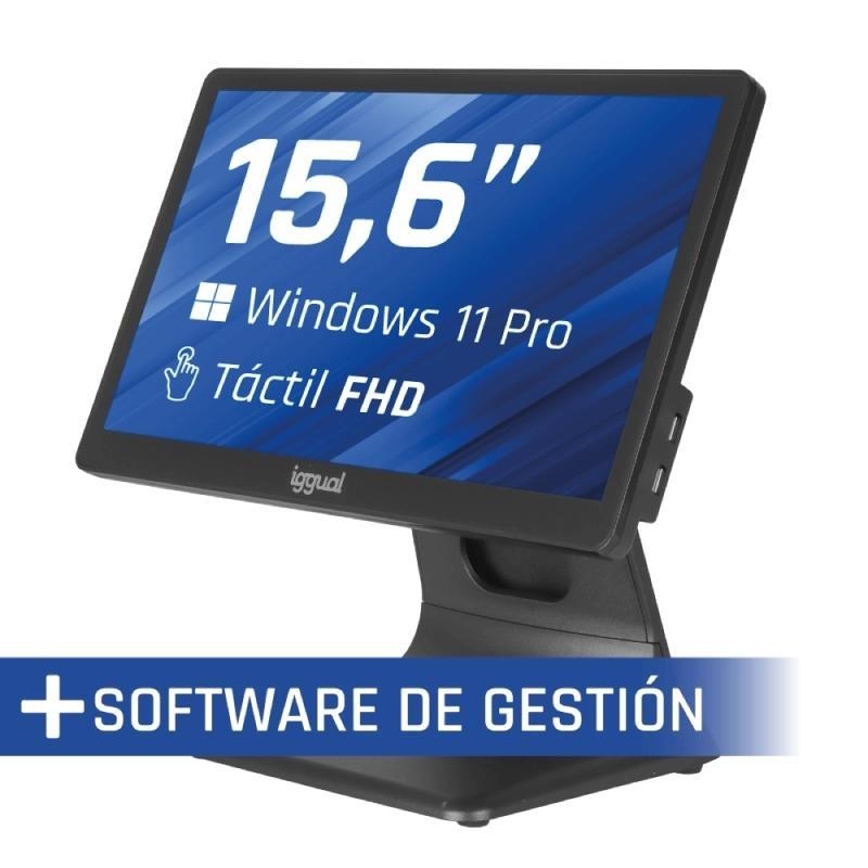 iggual TPV 15,6" N100 8+256GB W11Pro + Software iggual TPV 15,6" N100 8+256GB W11Pro + Software