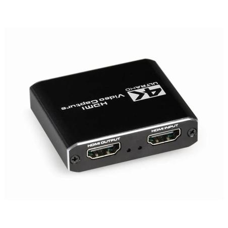 Gembird Capturador HDMI USB, 4K, paso señal HDMI