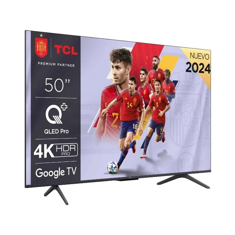 TCL 50C655 TV 50" 4K QLED STVAnd USB 3XHDMI