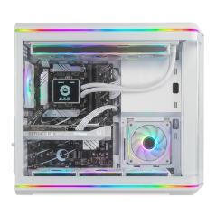NOX Semitorre ATX Hummer Anvil Cristal Curv Blanco