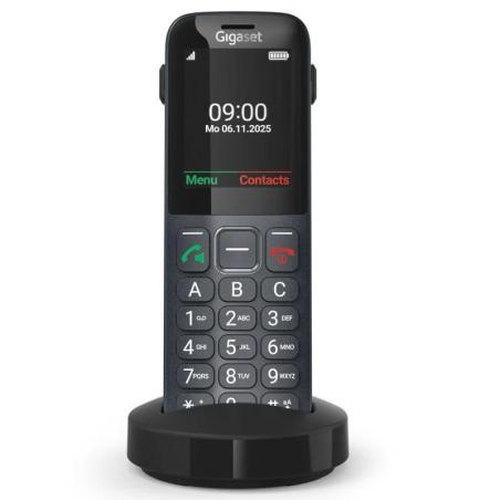 Gigaset Móvil Senior Comfort 600 SIM 4G 2.4" Black