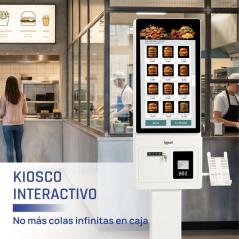 iggual Kiosco digital interactivo FHD ORCHID 27"