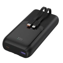 Gembird Powerbank con cables 20W 20000 mAh