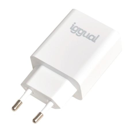 iggual Cargador rápido USB PD tipo C 20W
