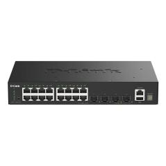 D-Link DGS-1530-20/E Switch 16xGb 4x10G SFP+