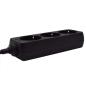 Ewent Ew3959 Regleta 3 tomas Negro Ewent Ew3959 Regleta 3 tomas Negro